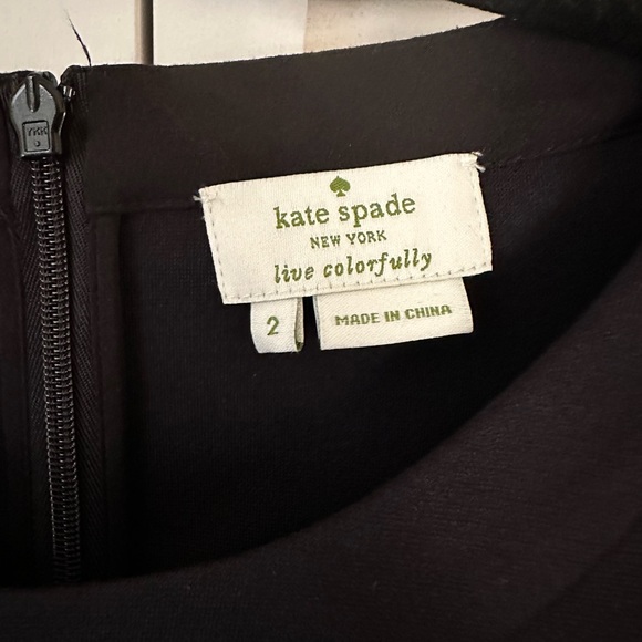 Kate Spade Elegant Black blouse - Picture 2 of 3